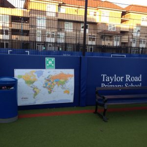 Bespoke printed fence padding